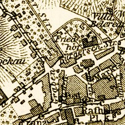 Waldin Gmunden town plan, 1906 digital map