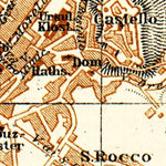 Waldin Görz (Gorizia) town plan, 1911 digital map