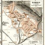 Waldin Gubbio map, 1909 digital map