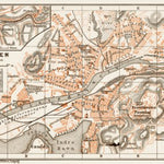 Waldin Halden town plan, 1931 digital map
