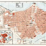 Waldin Havana (Habana), town plan, 1909 digital map
