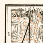 Waldin Hirschberg im Schlesien (Jelenia Góra) city map, 1911 digital map