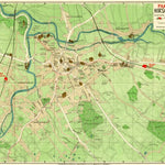 Waldin Hirschberg im Schlesien (Jelenia Góra) city map, 1912 digital map