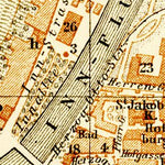 Waldin Innsbruck town plan, 1906 (first version) digital map