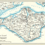 Waldin Isle of Wight, 1911 digital map