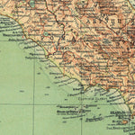 Waldin Italy Map (in Russian), 1910 digital map