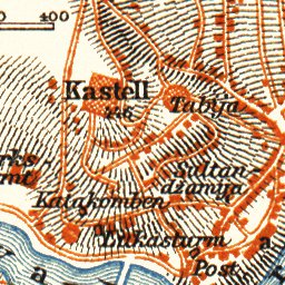 Waldin Jaice town plan, 1911 digital map