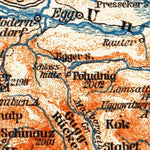 Waldin Kärntner (Carrinthian) Alps; Gailthal Alps from Lienz to Wörthersee map, 1911 digital map