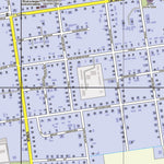 Waldin Холм (Новгородская обл.), адресный план. Kholm (Novgorodskaya Oblast) Town Plan digital map