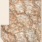 Waldin Kröderen - Randsfjord - Valders, region map, 1931 digital map