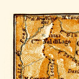 Waldin Lake Majeur (Lago Maggiore) farther environs map, 1906 digital map