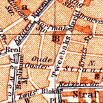 Waldin Leeuwarden city map, 1904 digital map
