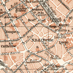 Waldin Lille city map, 1909 digital map