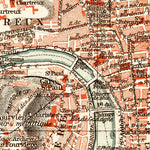 Waldin Lyon city map, 1913 (1:22,500 scale) digital map