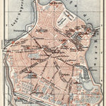 Waldin Mantua (Mantova) city map, 1898 digital map