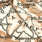 Waldin Map of the Austrian Littoral (Österreichisches Küstenland, Adriatisches Küstenland), 1929 digital map