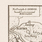 Waldin Map of the environs of Bruneck, 1903 digital map
