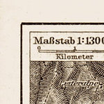 Waldin Map of the environs of Meran, 1903 digital map