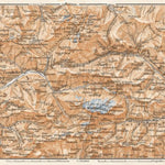 Waldin Map of the Upper Fassa and Cordevole Valleys, 1906 (first version) digital map