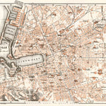 Waldin Marseille city map, 1902 digital map
