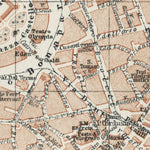Waldin Milan (Milano) city map, 1908 digital map