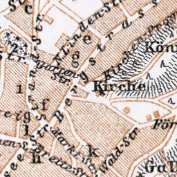 Waldin Misdroy (Miedzyzdroje) city map, 1911 digital map