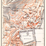 Waldin Monaco city map, 1913 (1:15,850 scale) digital map