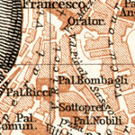 Waldin Montepulziano town plan, 1909 digital map