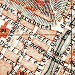 Waldin Nice city map, 1885 digital map