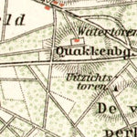 Waldin Nijmegen and environs map, 1909 digital map