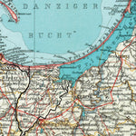 Waldin Northeastern Germany Map, 1905 digital map