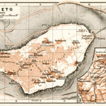 Waldin Orvieto city map, 1909 digital map