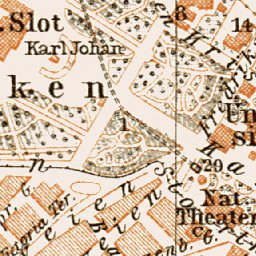 Waldin Oslo city map, 1931 digital map
