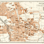 Waldin Oxford city map, 1906 digital map