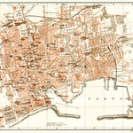 Waldin Palermo city map, 1912 digital map