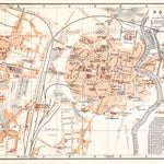 Waldin Posen (Poznań). City map, 1906 digital map