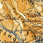 Waldin Primiera environs map, 1906 digital map