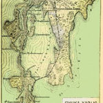 Waldin Punkaharju map, 1889 digital map