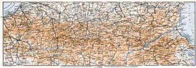 Waldin Pyrénées map, 1929 digital map