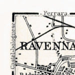 Waldin Ravenna and environs map, 1898 digital map