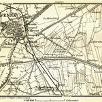 Waldin Ravenna and environs map, 1908 digital map