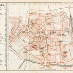 Waldin Ravenna city map, 1898 digital map