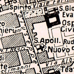 Waldin Ravenna city map, 1929 digital map