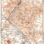 Waldin Reims city map, 1931 digital map