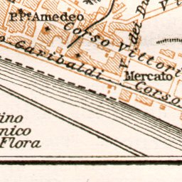 Waldin Salerno town plan, 1912 digital map