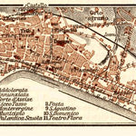 Waldin Salerno town plan, 1929 digital map