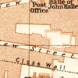 Waldin Salisbury city map, 1906 digital map
