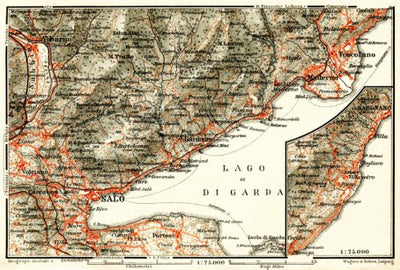 Waldin Saló (Salo), environs map, 1908 digital map