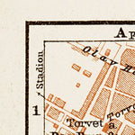 Waldin Sarpsborg city map, 1931 digital map