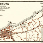 Waldin Sorrento town plan, 1929 digital map